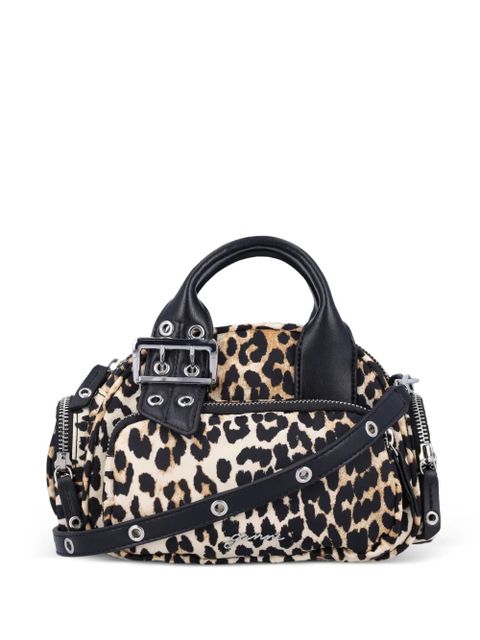 GANNI leopard-print mini bag - Neutrals - zdjęcie produktu nr 1