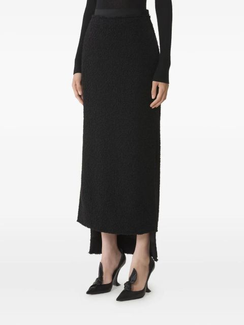 Lanvin textured skirt - Black - zdjęcie produktu nr 2