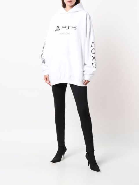 Balenciaga PS5 hoodie - White
