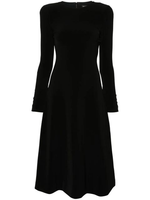 Balenciaga long-sleeve midi dress - Black - zdjęcie produktu nr 1