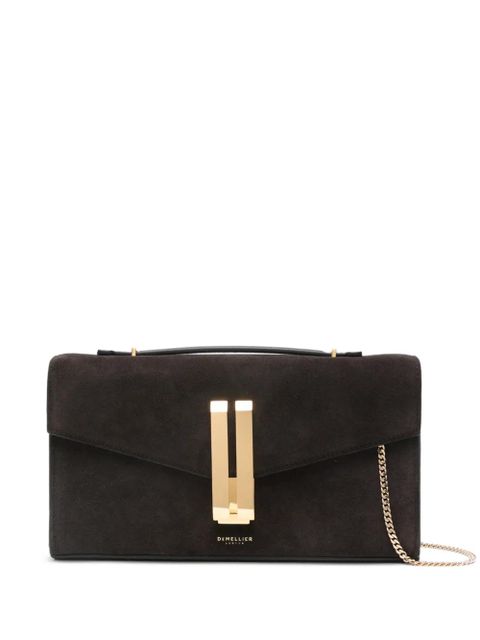 DeMellier Vancouver suede clutch - Brown - zdjęcie produktu nr 1