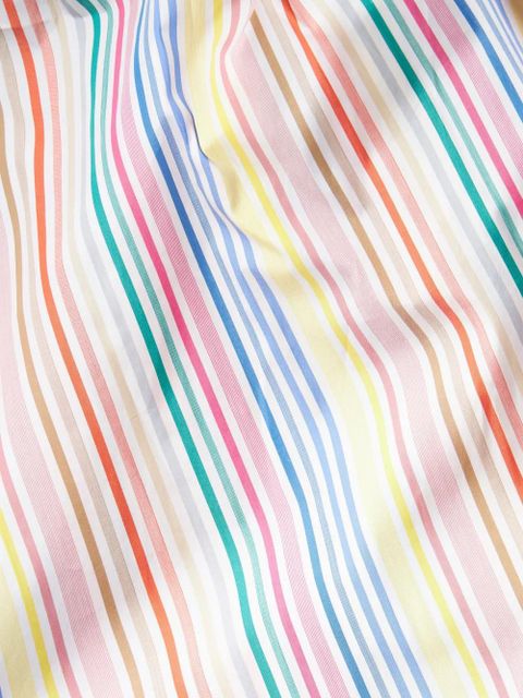 ETRO striped shirt dress - White