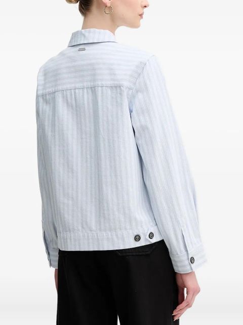 Barbour striped chest-pocket shirt - Blue