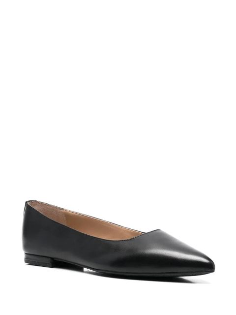 Lauren Ralph Lauren Londyn pointed-toe ballerina shoes - Black