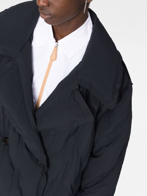 Maison Margiela padded double-breasted coat - Blue