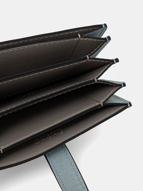 Furla etui na karty skórzane kolor szary WP00549.AX0733.4247S