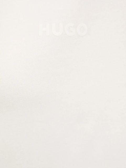 HUGO t-shirt lounge damski kolor beżowy 50555634