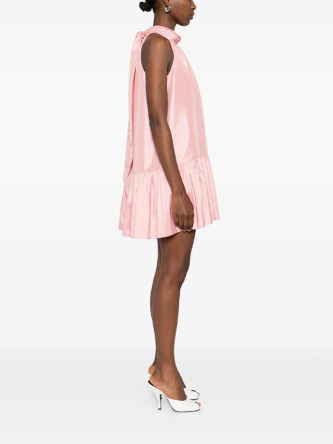 Simkhai Hope ruffled halterneck mini dress - Pink - zdjęcie produktu nr 2