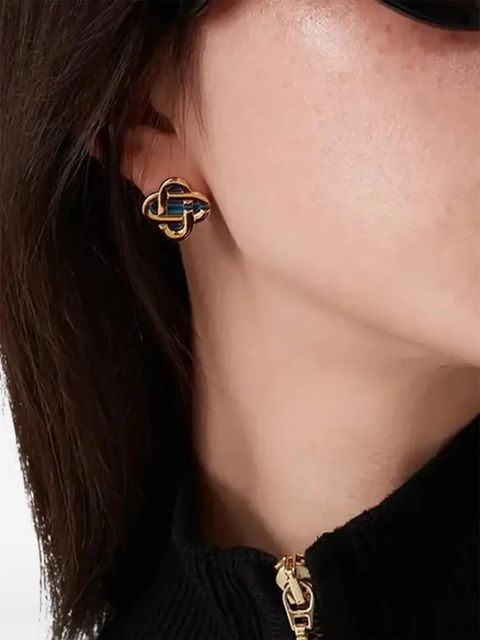 Casablanca Hiking Stacked stud earrings - Gold - zdjęcie produktu nr 2