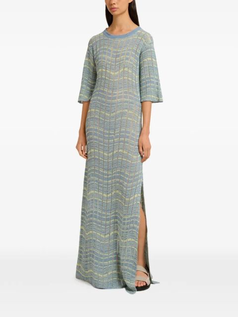 Marni slit maxi dress - Blue - zdjęcie produktu nr 2