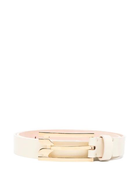 Victoria Beckham bar buckle belt - Neutrals - zdjęcie produktu nr 1