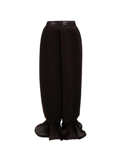 Rowen Rose pleated trousers - Brown - zdjęcie produktu nr 1