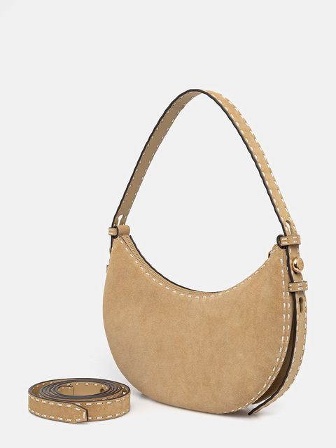 Tory Burch torebka zamszowa Romy