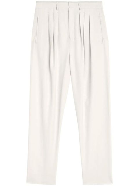 LEMAIRE pleated tailored pants - White - zdjęcie produktu nr 1