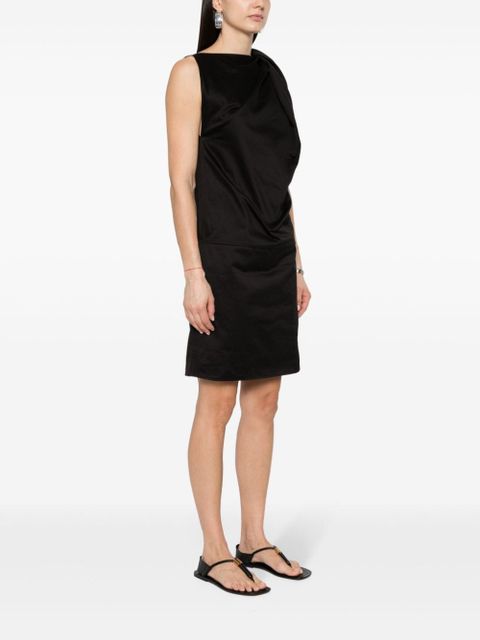 TOTEME shoulder-twist dress - Black
