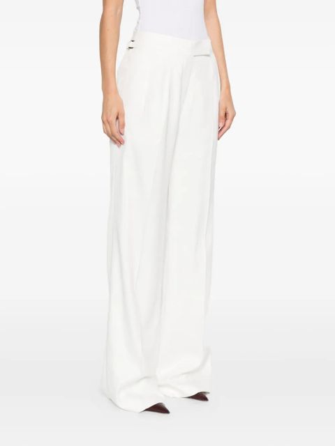 TOM FORD pleat-detail trousers - Neutrals
