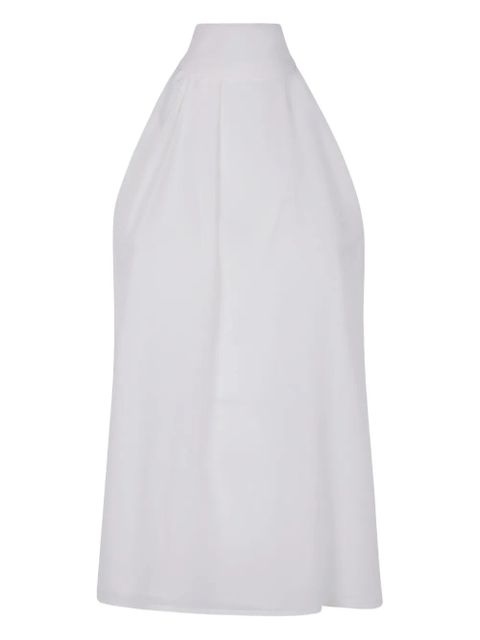 Max Mara halter-neck silk top - White - zdjęcie produktu nr 2