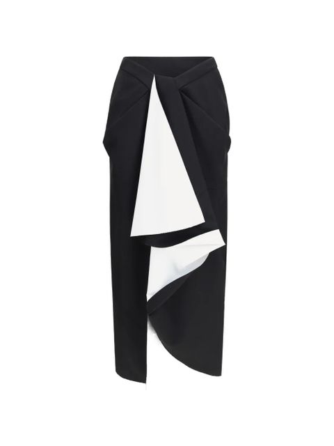 Givenchy bonded wrap skirt - Black - zdjęcie produktu nr 1