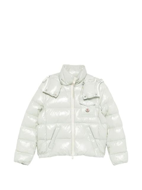 Moncler Andro padded shiny jacket - Green