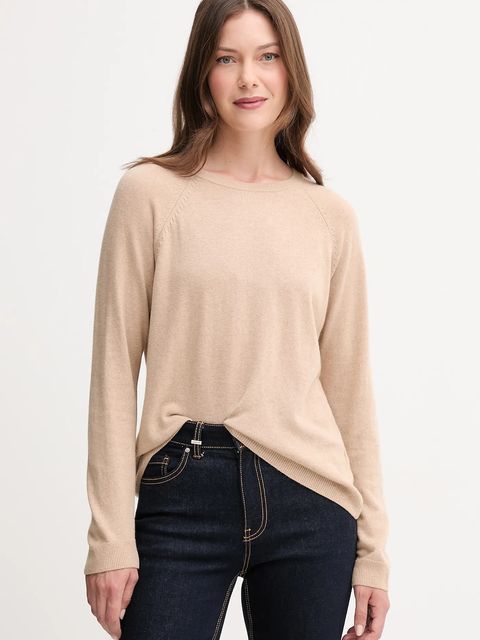 United Colors of Benetton sweter z domieszką wełny damski kolor beżowy 1035D1P17 - zdjęcie produktu nr 1