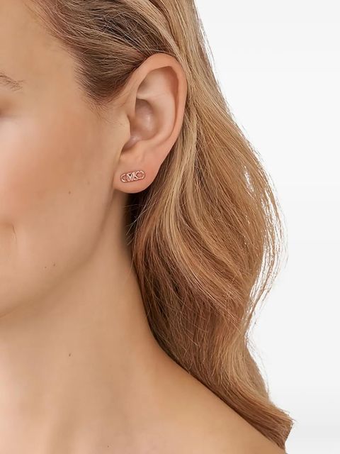 Michael Kors logo-detail earrings - Pink - zdjęcie produktu nr 2