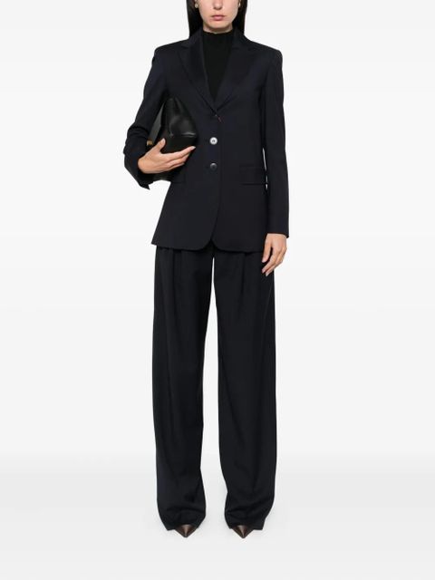 Max Mara three-button long-sleeved blazer - Blue - zdjęcie produktu nr 2