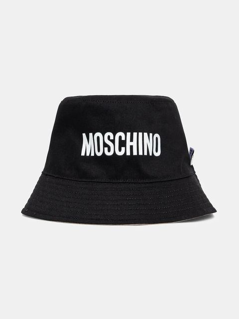 Moschino kapelusz dwustronny bawełniany - zdjęcie produktu nr 2