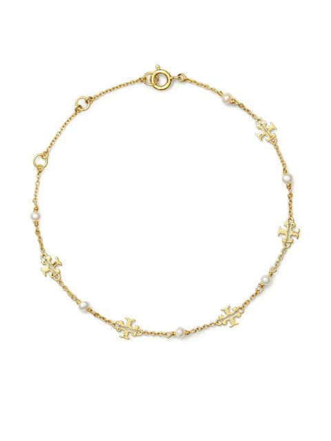 Tory Burch Kira pearl-chain bracelet - Gold - zdjęcie produktu nr 1