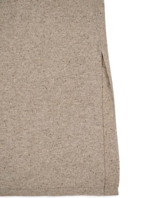 Altuzarra Kasos asymmetric cashmere dress - Neutrals