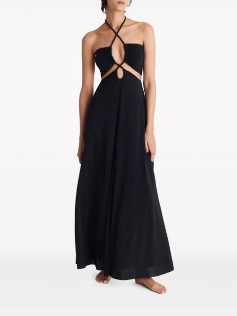 ERES Tina halterneck maxi dress - Black - zdjęcie produktu nr 2