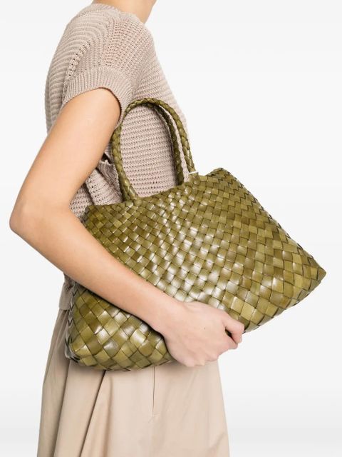 DRAGON DIFFUSION small Santa Croce tote bag - Green - zdjęcie produktu nr 2