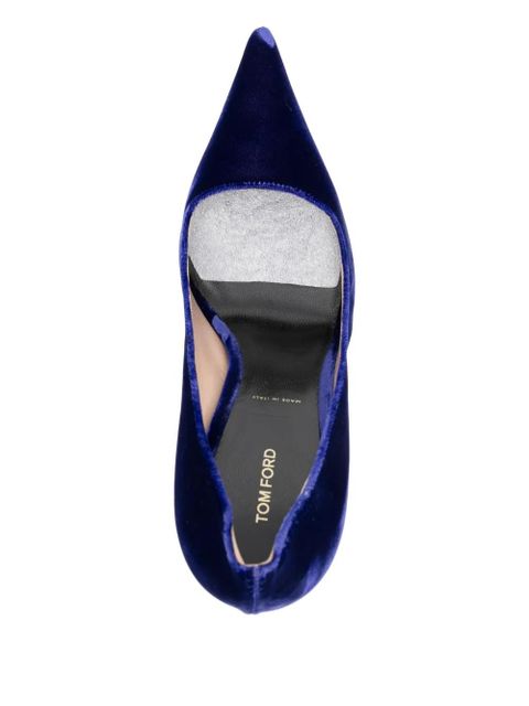 TOM FORD 85mm suede pumps - Blue