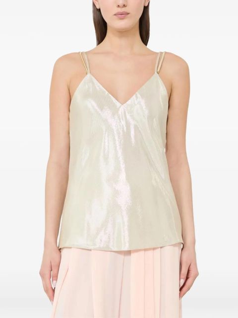 Max Mara V-neck top - Neutrals - zdjęcie produktu nr 2