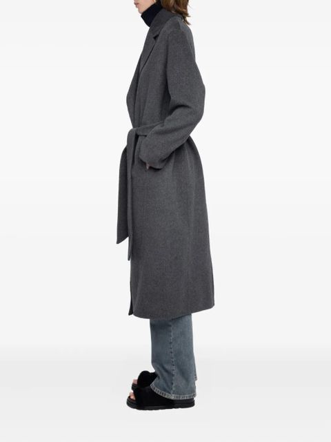 Zadig&Voltaire Meli belted coat - Grey