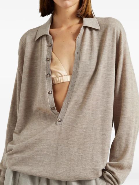 The Frankie Shop triangle bralette - White - zdjęcie produktu nr 2