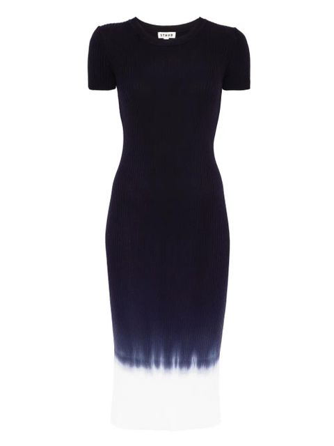 STAUD Colleen midi dress - Blue - zdjęcie produktu nr 1