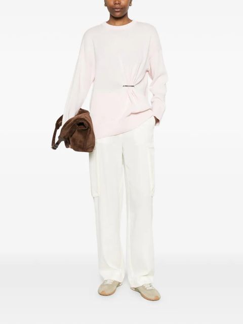 TWINSET gathered sweater - Pink - zdjęcie produktu nr 2