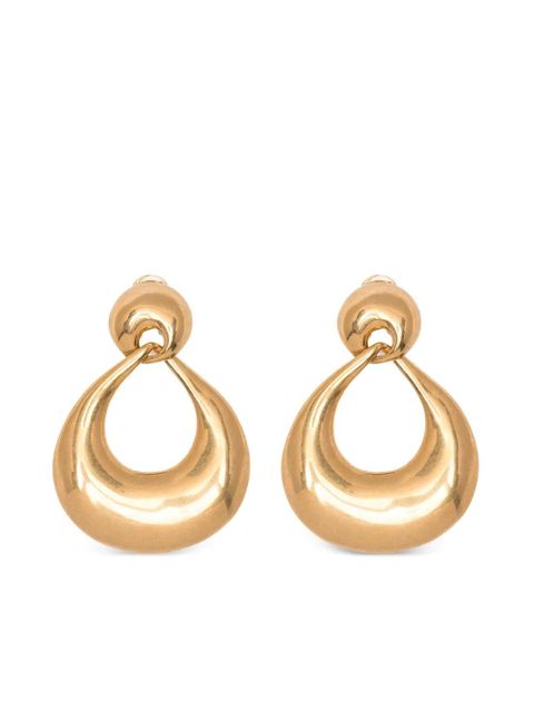 Saint Laurent clip-on earrings - Gold - zdjęcie produktu nr 1