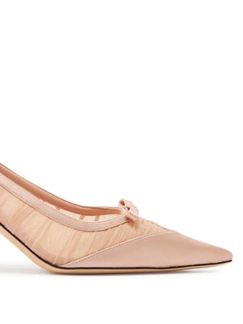 Jimmy Choo Love Mesh pointed pumps - Neutrals - zdjęcie produktu nr 2