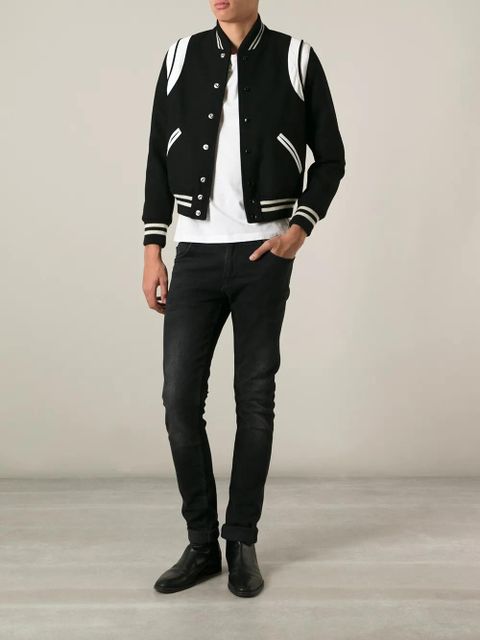 Saint Laurent 'Teddy' jacket - Black - zdjęcie produktu nr 2