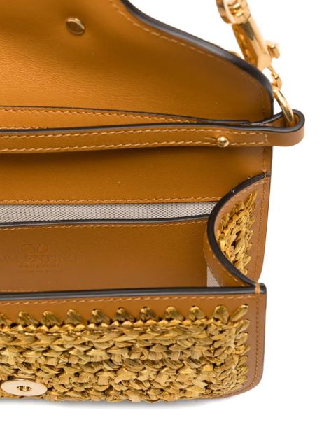 Valentino Garavani VLogo-appliqué mini bag - Gold