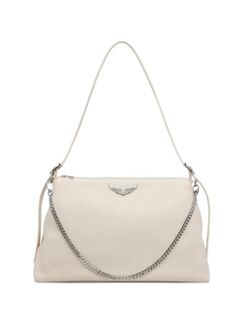 Zadig&Voltaire Jim logo-chain shoulder bag - Neutrals - zdjęcie produktu nr 1