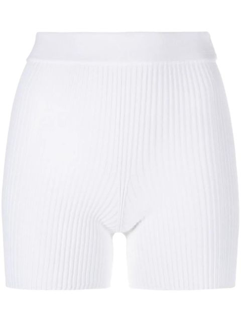 Cecilie Bahnsen Imona Cotton-Blend Shorts - White - zdjęcie produktu nr 1
