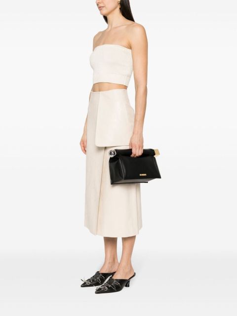 Jacquemus La Pochette Rond Carré clutch bag - Black - zdjęcie produktu nr 2