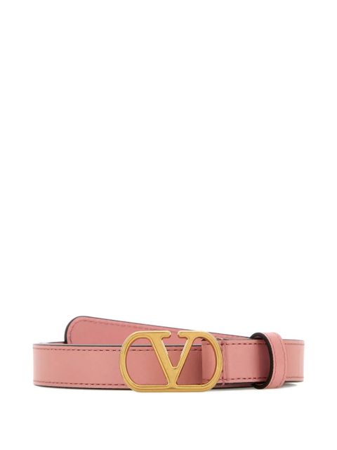 Valentino Garavani VLogo leather belt - Pink - zdjęcie produktu nr 1