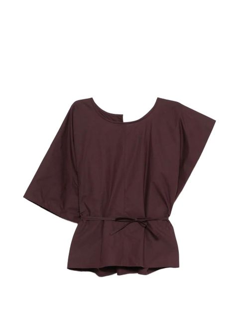 Alysi tie-waist blouse - Purple - zdjęcie produktu nr 1