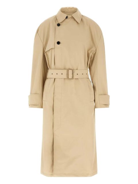 ENTIRE STUDIOS cape-detail trench coat - Neutrals - zdjęcie produktu nr 1