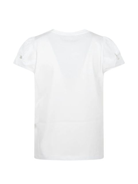 TWINSET puff-sleeve T-shirt - White - zdjęcie produktu nr 2