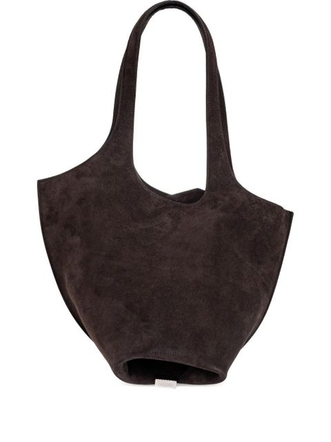 The Attico medium La Scoop shoulder bag - Brown - zdjęcie produktu nr 1