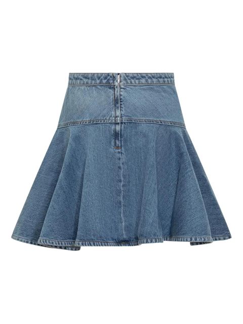 Givenchy denim flared short A-line skirt - Blue - zdjęcie produktu nr 2